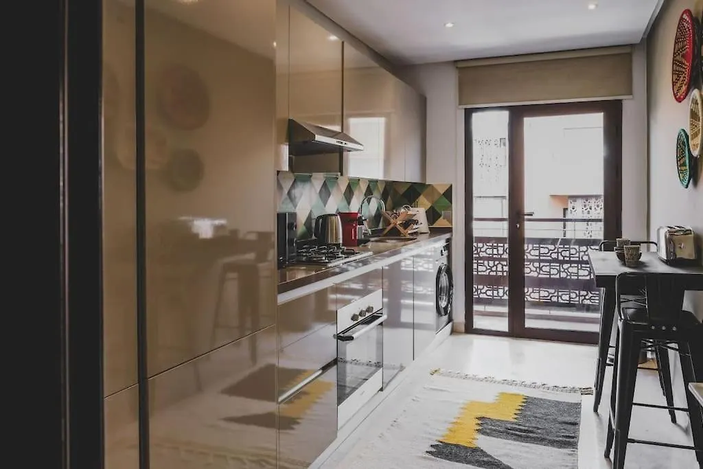 Apartment Bel Appartement Design Au Coeur De Gueliz Avec Jolie Terrasse Marrakesh